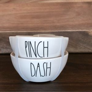 NWT RAE DUNN Rae Dunn Bowls, Pinch and Dash Bowl Set. Ramekin Size. Set of 2.